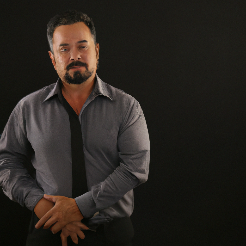 Homem empresário sorrindo de terno escuro